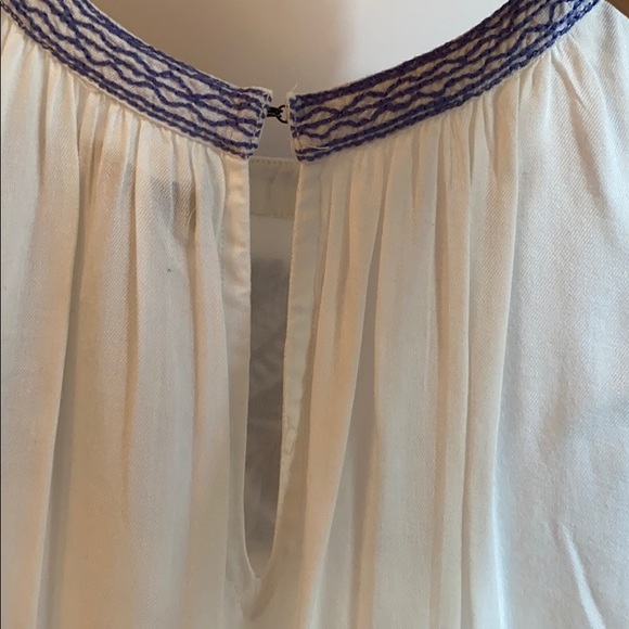 Joie embroidered flutter sleeve top - Picture 7 of 7